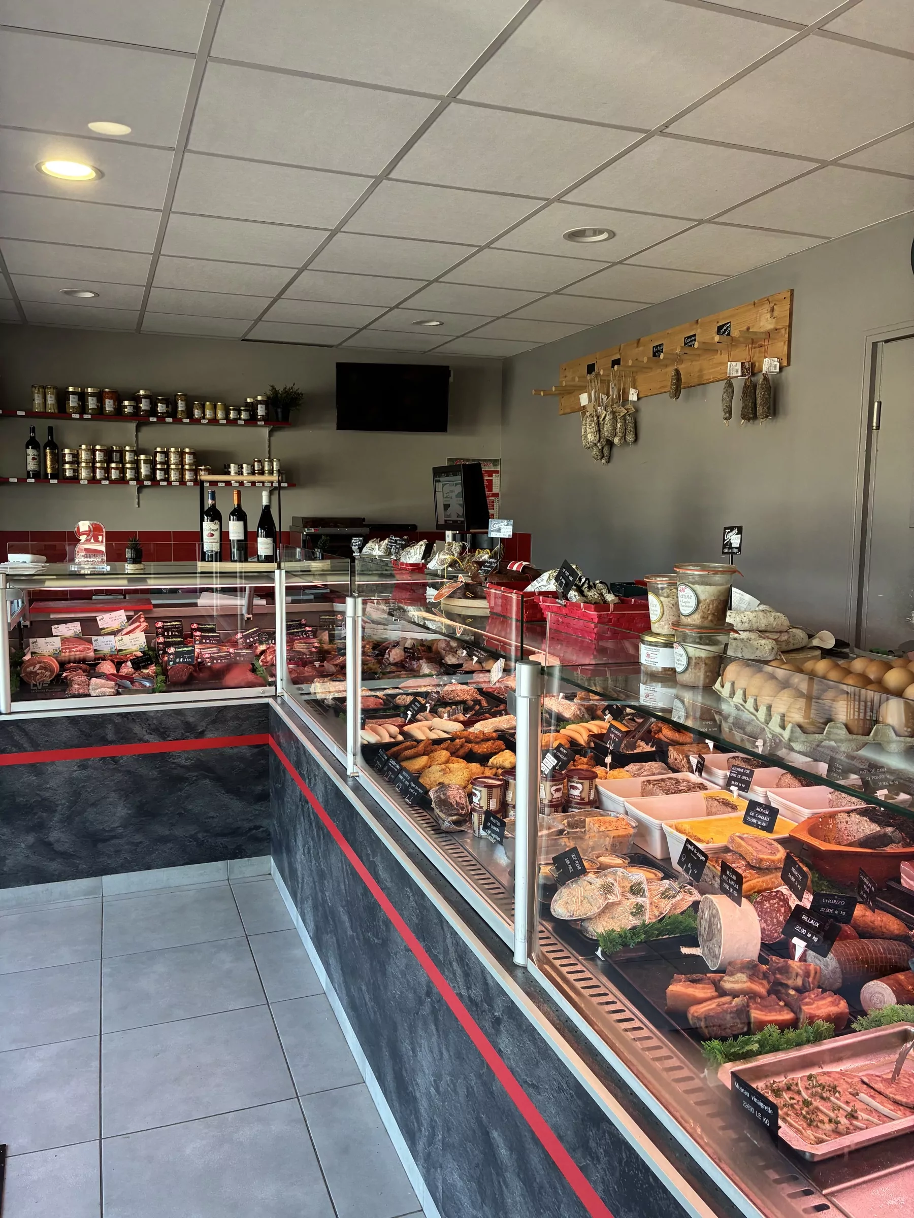 Le comptoir boucherie de La Désirade Maison Bellay